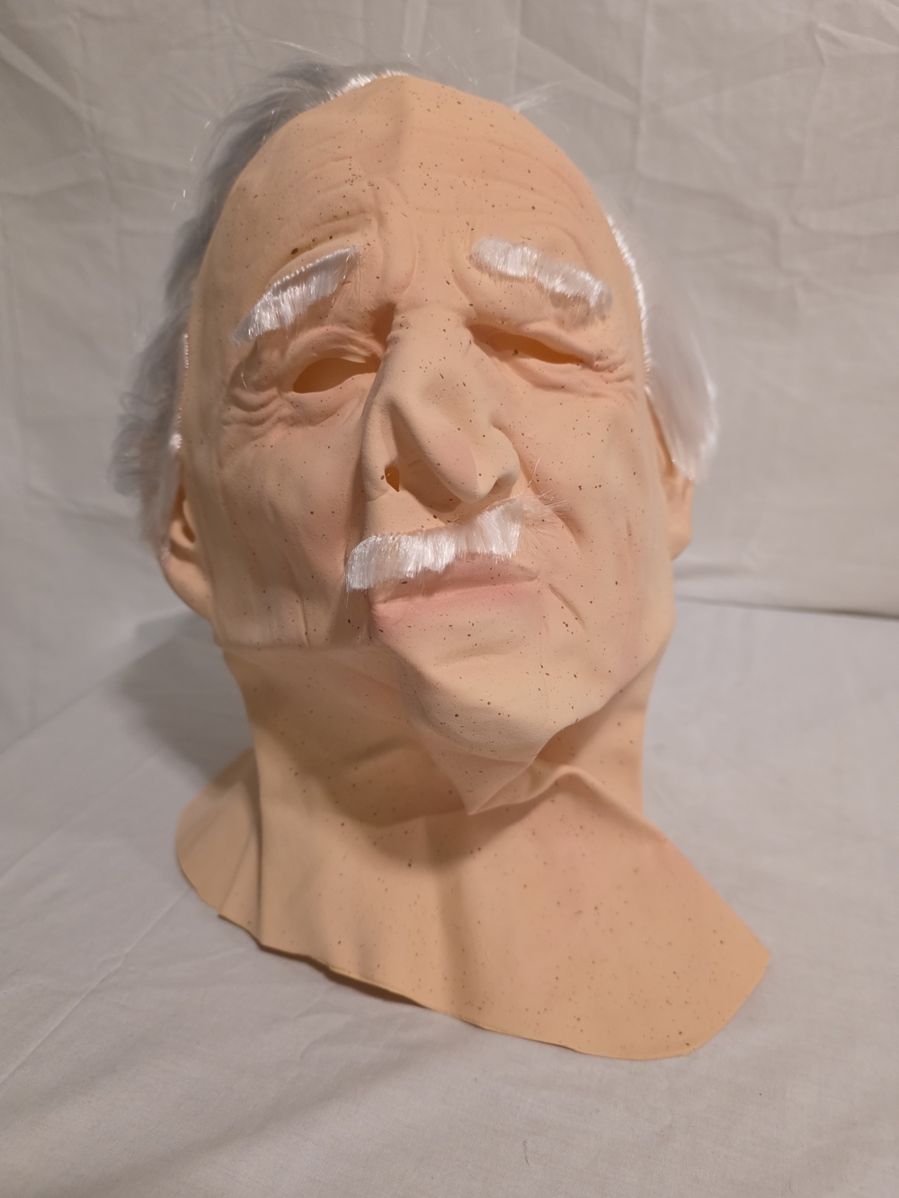NEW - ADULT Old Man Mask Halloween Costume Accessory Cosplay Einstein